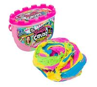 Bizak Butter Cloudz Cubo Rainbow Cotton Candy, Masa extrasuave y cremosa Tipo Butter Slime, Textura elástica con Aroma a algodón de azúcar, Ideal para relajar y Jugar, Desde 4 años (63330517)