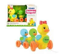 Bizak Familia Patitos, Toomies, Juguete de Baño con Patitos Flotantes para Niños Desde 12 Meses, Estimula la Coordinación y Juego Sensorial (30694613)