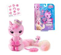 Bizak Fingerlings Colas Sorpresa Unicornio, peina su larguísima Cola, esconde una Sorpresa, Unicornio Interactivo con más de 70 Sonidos y reacciones, +5 años, (61853243-2)