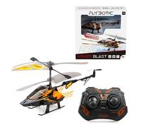 Bizak FLYBOTIC Hover Blast, Helicoptero teledirigido con Mando Radio Control y 16 Cohetes de Disparo para acertar un Objetivo, para niños y Adultos, (62004567)