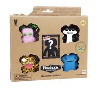 Bizak Fuggler, Pack de 5 Figuras de 6,5 cm con Poster Coleccionable, 44 Figuras para Coleccionar, para Niños y Niñas +4 Años (64110400-4)