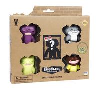 Bizak Fuggler, Pack de 5 Figuras de 6,5 cm con Poster Coleccionable, 44 Figuras para Coleccionar, para Niños y Niñas +4 Años (64110400-3)