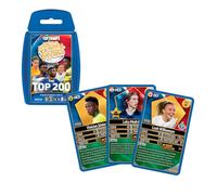 Bizak Futbol Mundial Top 200 Set Trading Cards Azul, mazo de 34 Cartas coleccionables con Jugadores Top, Juego de Estrategia con Cartas Especiales Doradas, para niños +4 años (64570001)