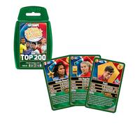 Bizak Futbol Mundial Top 200 Set Trading Cards Verde, mazo de 34 Cartas coleccionables con Jugadores Top, Juego de Estrategia con Cartas Especiales Doradas, para niños +4 años (64570003)