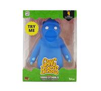 Bizak Gang Beasts, Figura de Luchador con Brazos Extensibles Color Azul, Estira y Combate como en el Videojuego, 64116600-3