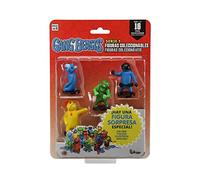 Bizak Gang Beasts, Pack de 5 Figuras en Blister Traje Pollo Amarillo, Figuras colecionables del Juego multijugador de Combate (64114020), 64114020-2