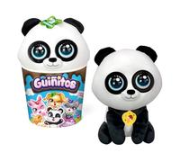 Bizak Guiñitos, Peluche Gigante Interactivo con más de 10 Sonidos, reacciones y música. Deliciosos y Ricos Helados de 30cm, 4 Diferentes Modelo Oso Panda, (62009025-4)