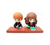 Bizak Harry Potter 64115016 Pack 2 Figuras 8 cm Peana con Sello Edición Colección Modelos Surtidos