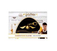 Bizak Harry Potter Llavero Pack de 3, Surtido de Diferentes Modelos, con Alto Nivel de Detalle, Estuche Deluxe de Harry Potter, Cofre Premium con Cierre imantado (64118350)