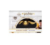 Bizak Harry Potter Llavero Snitch Dorado de 12 cm, llévatelo a Todos los Lados, edición Deluxe Adecuada para Todo coleccionista, Viene con Caja Aterciopelada y Cierre magnético (64118450)