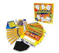 Bizak - Interferencias Juego de Mesa a Partir de 8 Años, Divertido y Rápido Juego de Dibujo de 4 a 6 Jugadores, Dibuja y Adivina los Conceptos Dibujados (64554499)