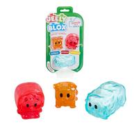 Bizak Jelly Blox Diversión en la Granja, Set sensorial con 3 Figuras blanditas y Coloridas, Incluye 1 Granjero y 2 Animales, Juguetes elásticos para apretar y Estirar, Desde 2 años (64552942-2)