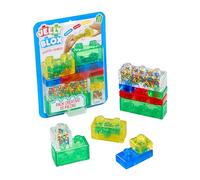 Bizak Jelly Blox Pack Creativo 10 Piezas, Juego de construcción sensorial con Bloques blanditos y Coloridos, Suaves y fáciles de Encajar, para apretar y Crear sin límites, Desde 2 años (64554840-1)