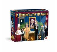 Bizak Juego La Herencia de la Tia Agata, Utiliza Todo tu ingenio y sé estratega para Eliminar a los adversarios en una Mansion Llena de trampas, para Toda Familia (62855053)