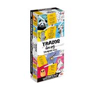 Bizak Juego Trazos Locos, El Divertido de Transformar Personajes para Familia y Amigos (30693419)