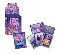 Bizak KPOP Demon Hunters Stickers Cards Caja 40 Sobres,200 stickers de colección oficial inspirada en película,stickers especiales troquelados y holográficos para coleccionar e intercambiar (64395100)