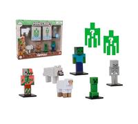 Bizak Minecraft Toppez Edición Especial Pack 8 Figuras Stdo.2,muñecos 5 cm con 2 Figuras Sorpresa,Producto Oficial,16 Modelos para coleccionar,para Fans y niños Desde 8 años (64110034-2)