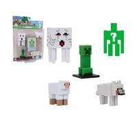 Bizak Minecraft Toppez Edición Especial Pack de 5 Figuras Stdo. 2, muñecos de 5 cm con 1 Figura Sorpresa, Producto Oficial, 16 Modelos para coleccionar, para Fans y niños Desde 8 años (64110033-2)