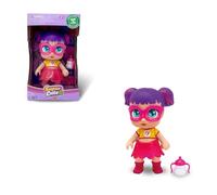 Bizak Mini Super Cute Glitzy, Sisi articulada con Dos Colores de Pelo, Incluye 1 Mascara, 1 Botella, 1 Capa y un Nuevo Accesorio Que es una Falda de plástico Suave, 12 cm de Altura (64320052)