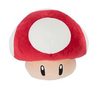 Bizak Mochi Mochi Peluche del Mega Champiñón de Nintendo. Mide 38 cm con una textura muy esponjosa y suave (30692955)