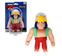 Bizak Monsterflex Brawl Stars Figura Bo Coleccionable, muñeco súper Extensible y elástico, 13 cm, 10 para coleccionar, para Adultos Fans coleccionistas y niños Desde 8 años, (64390009-7)