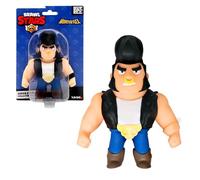 Bizak Monsterflex Brawl Stars Figura Bull Coleccionable, muñeco súper Extensible y elástico, 13 cm, 10 para coleccionar, para Adultos Fans coleccionistas y niños Desde 8 años, (64390009-6)