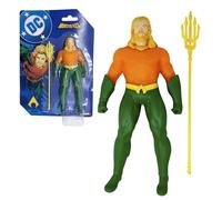 Bizak Monsterflex Figura Aquaman DC, muñeco súper Extensible y elástico de 25 cm, edición colección, 5 superhéroes para coleccionar (64392026-4)