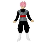 Bizak Monsterflex Figura Goku Black de Dragon Ball, muñeco súper Extensible y elástico, 25 cm, 12 para coleccionar, para Adultos Fans coleccionistas y niños Desde 6 años, (64390230)