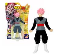 Bizak Monsterflex Figura Goku Black de Dragon Ball, muñeco súper Extensible y elástico, 25 cm, 12 para coleccionar, para Adultos Fans coleccionistas y niños Desde 4 años, (64390230)
