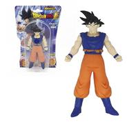 Bizak Monsterflex Figura Goku Ultra Instinc Sign de Dragon Ball, muñeco súper Extensible y elástico, 18 cm, 8 para coleccionar, para Adultos Fans coleccionistas y niños Desde 6 años, (64390230-27)