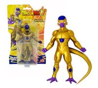 Bizak Monsterflex Figura Golden Frieza de Dragon Ball, muñeco súper Extensible y elástico, 25 cm, 12 para coleccionar, para Adultos Fans coleccionistas y niños Desde 4 años, (64390230)