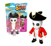 Bizak Monsterflex Stumple Guys, Videojuego, Capitan Noheart, Muñeco súper Extensible y elástico, 15 cm, 16 Modelos para coleccionar, para Adultos coleccionistas y niños Desde 4 años, (64390006-3)