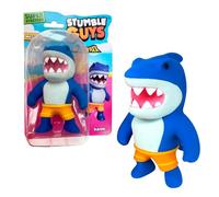 Bizak Monsterflex Stumple Guys, Videojuego, Megalodon, Muñeco súper Extensible y elástico, 15 cm, 16 Modelos para coleccionar, para Adultos coleccionistas y niños Desde 4 años, (64390006-8)