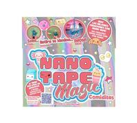 Nano Art Comiditas, Nano Tape temática Comidas, Pack Medio, 2 Rollos de Cinta, Accesorios y rotuladores, Bizak (64484116)