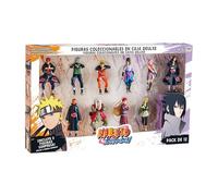Bizak Naruto Pack de 12 Figuras en Caja Deluxe, 7 cm, Incluye 2 Figuras Ocultas de Edición Especial, +6 años, (64111280-1)