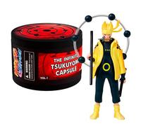 Bizak Naruto Tsukuyomi Infinito Cápsula Sorpresa, Figura Coleccionable de 7 cm con Accesorio y Base de Exhibición, 8 Personajes para Coleccionar, +6 años, (64111305)