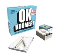Bizak - Ok Boomer - Juego de Cartas a Partir de 14 años, Juegos para la Familia, también Apto para Adultos Old School vs. New School,Trivia Tarjetas de Juego, Preguntas para 2 Generaciones(64550284)