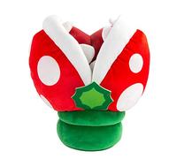 Bizak, Peluche de Mochi Mochi de la Planta Piraña de Super Mario de Nintendo, Mide 33 cm, Textura Esponjosa y Suave, Multicolor, 30692414