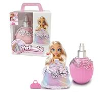 Bizak Perfumitos, frasco de perfume con muñeca sorpresa, al abrirlo descubres una princesa, accesorios de juguete y un recipiente para meter tu colonia (no incluída), 8 diferentes, +3 años, (64261260)