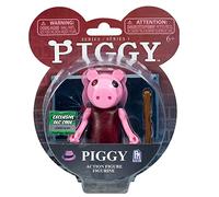 Bizak Piggy Figura 10 cm Piggy, Ahora podrás recrear el Juego en casa con Tus Personajes Favoritos, Viene con Accesorios y un código canjeable en el Videojuego, Hay Diferentes Modelos (64238045)