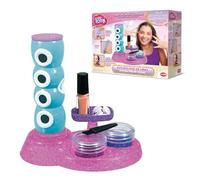 Bizak, Playset de manicura, con Pegatinas, Esmalte y Purpurina para Decorar Las uñas, Juego de Belleza para niños y niñas pequeños, (35005068), Estudio Pop De Uñas