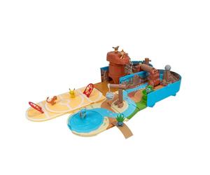 Bizak Playset Desierto Pokemon Transformable, playset para Jugar con Todos Tus Pokemon, Incluye trampas Ocultas y Zonas exclusivas (63222836)