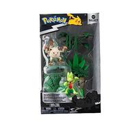 Bizak Pokemon Mini Mundo La Jungla + 2 Figuras Mankey & Treecko, playset con Diferentes Niveles y Dos Figuras Incluidas (63222766)