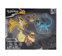 Bizak Pokemon Multievolution Eevee 4 Figuras, Set de Regalo con Figuras de Gran Detalle, articuladas y evolucionadas (63222837)