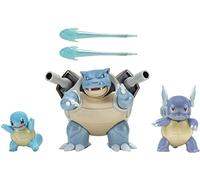 Bizak Pokemon Multipack Evolución Triple, Evolución de Squirtle Incluyendo Wartortle y Blastoise, Las Figuras Crecen según la evolución, de 5, 8 y 12cm, A Partir 4 años (63222773)
