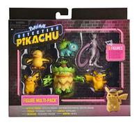 Bizak Pokemon Pack de 6 Figuras Detective Pikachu (63227602)