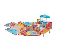 Bizak Pokémon Playset Mochila Transformable Region De Alola, Convertible para Jugar con Figuras de acción, con 10 Funciones de Juego, Juguete combinable, (63223424)