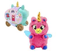 Bizak Reino Mágico Carroza Brillo de Fresa, Unicornio Sorpresa con carroza mágica y Accesorios, Incluye Pegatinas y Collar, Guarda Tus Secretos en el Cofre, 6 Modelos para coleccionar (64499008-3)