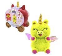 Bizak Reino Mágico Carroza Chispa de Limón, Unicornio Sorpresa con carroza mágica y Accesorios, Incluye Pegatinas y Collar, Guarda Tus Secretos en el Cofre, 6 Modelos para coleccionar (64499008-5)