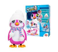 Bizak Salva al Pingüino Rosa, Mascota Interactiva para niños y niñas, con un unboxing y experiencia de limpieza , cuida de sus necesidades y mantenlo feliz (62008650)